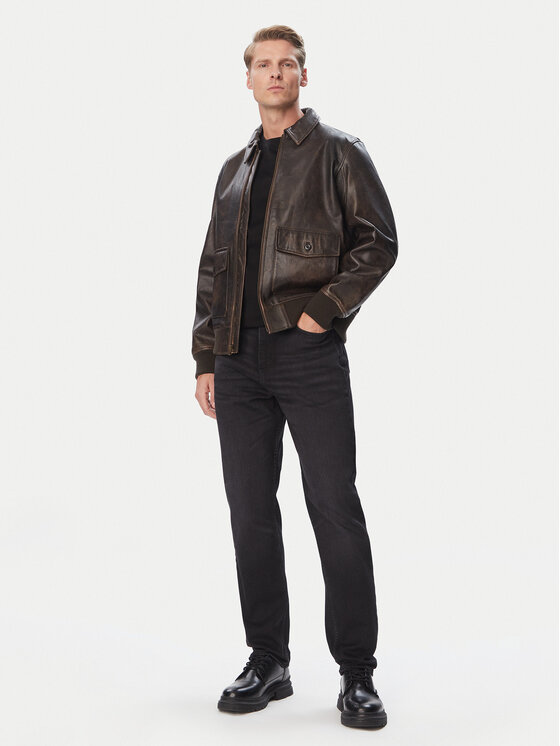 Guess Jeans Guess Jeans Τζιν M6BA90 D2298 Μαύρο Relaxed Fit