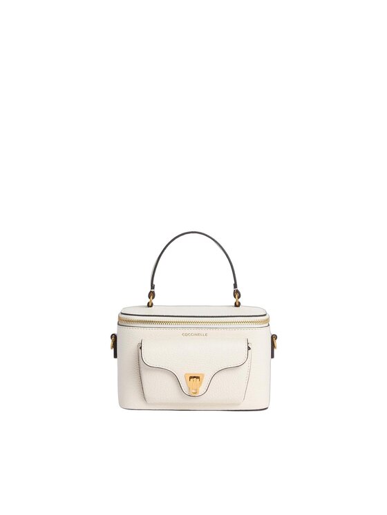 Coccinelle Coccinelle Torebka Mini bag in grained leather Czarny