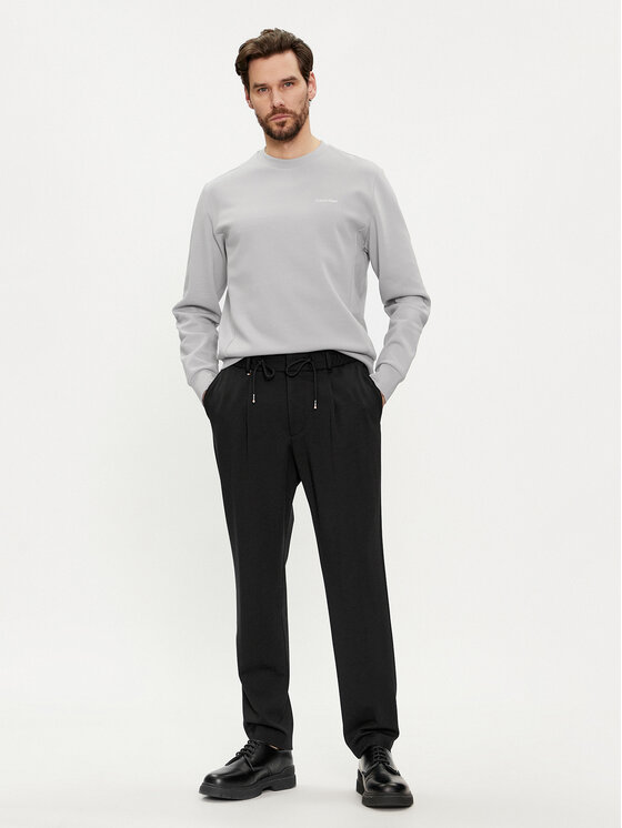 BOSS Boss Hlače C-Perin-J-RDS-233 50509536 Crna Relaxed Fit