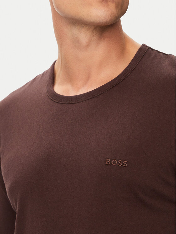 BOSS BOSS Комплект дълги ръкави 50492321 Кафяв Regular Fit