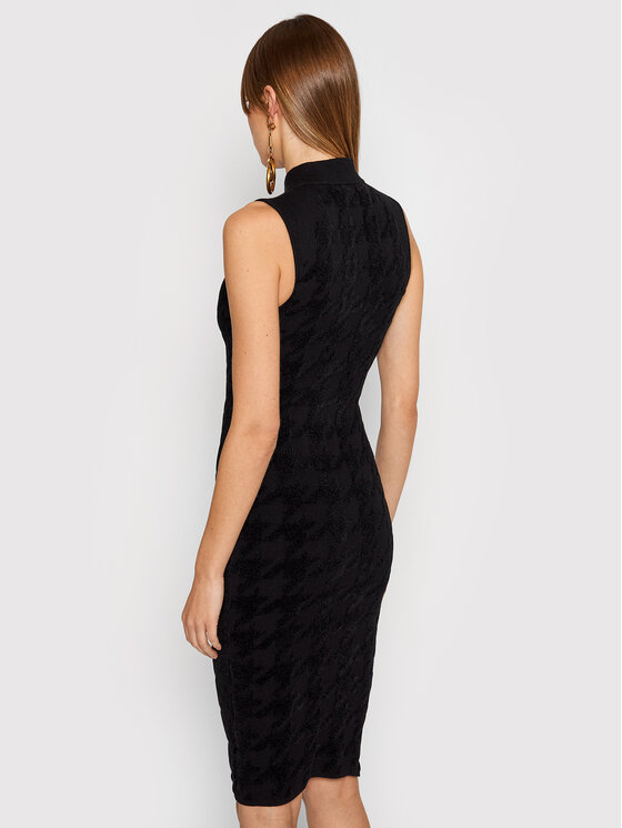 Vestito di maglia 1BGK59 5661Z Nero Slim Fit