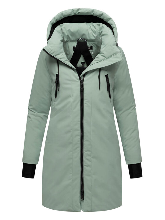 Navahoo Navahoo Kurtka zimowa Winterzart Zielony Regular Fit