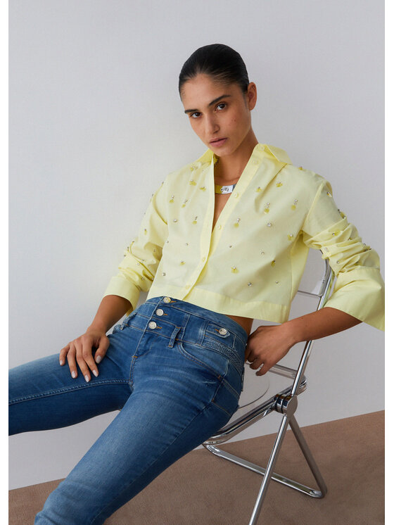 Liu Jo Liu Jo Camicia WA6173T039A10620 Viola Regular Fit