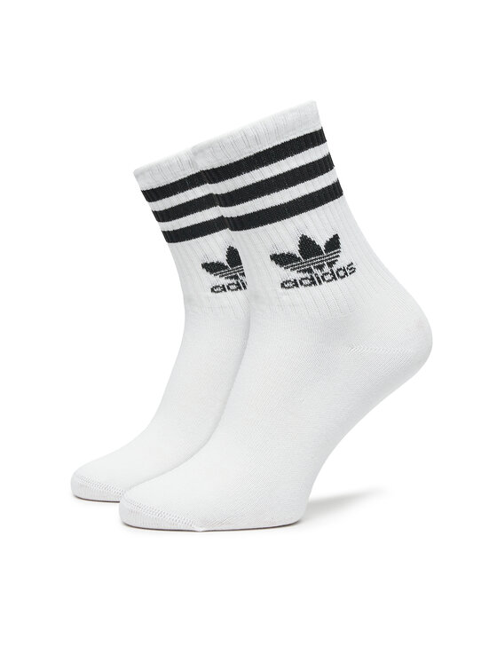 adidas adidas Комплект 3 чифта дълги чорапи мъжки Mid Cut Crew IL5023 Цветен