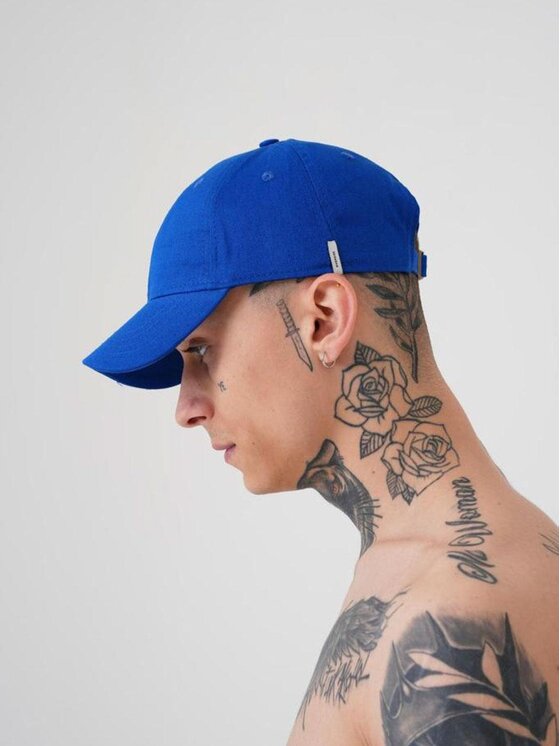 Machinist Machinist Czapka Czapka Z Daszkiem Baseball Niebieska Machinist Basic Cap uni Niebieski