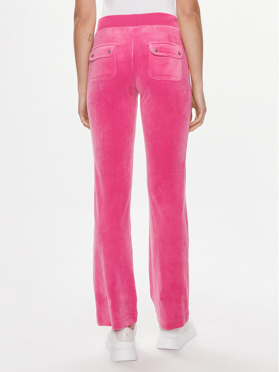 Juicy Couture Juicy Couture Спортивні штани Del Ray JCAP180 Рожевий Regular Fit