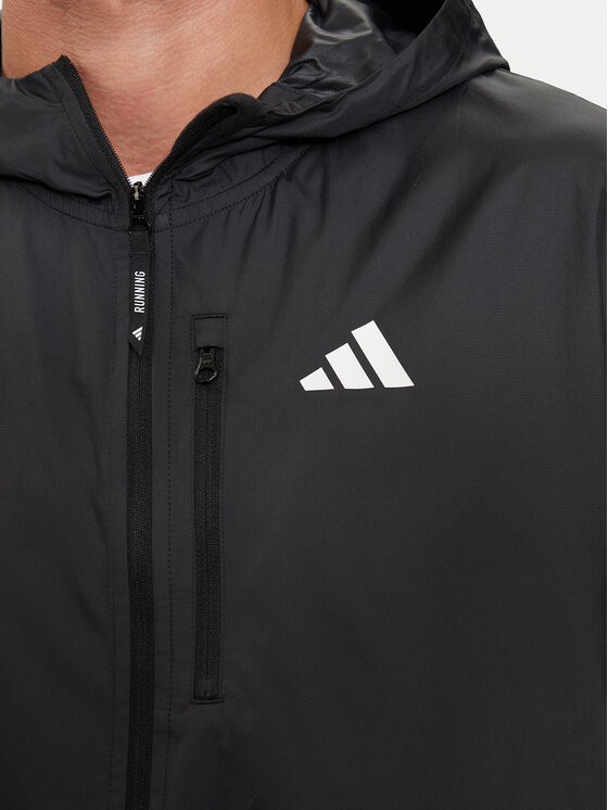 adidas adidas Kurtka do biegania Own The Run IN1483 Czarny Slim Fit