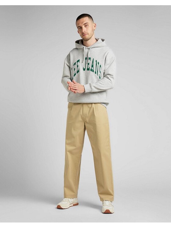 Lee Lee Felpa HOODIE SEASONAL Grigio Regular Fit