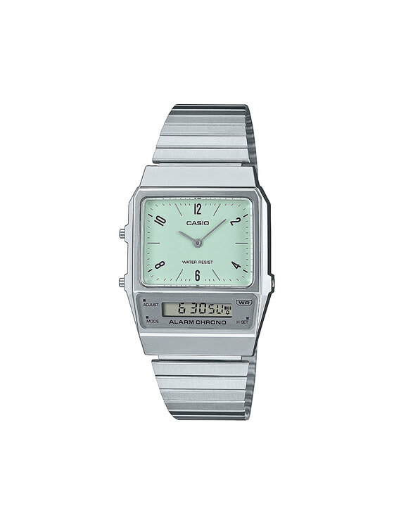 Ceas Casio Vintage Classic AQ-800E-3AEF Argintiu