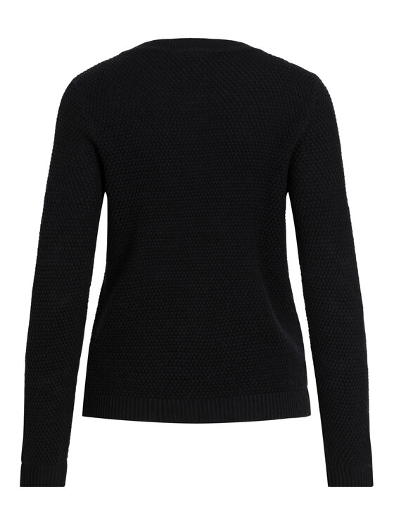 Vila Vila Pullover Dalo 14082767 Schwarz Regular Fit