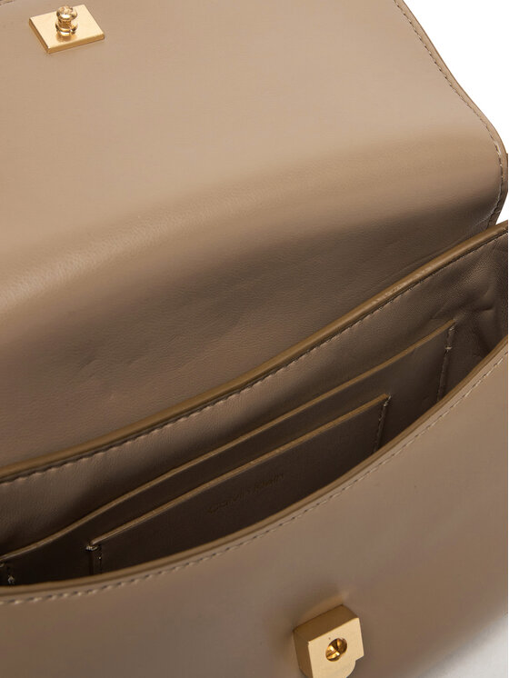 Calvin Klein Calvin Klein Ročna torba Ck Brushed Flap Camera Bag LV04F3409G Bež