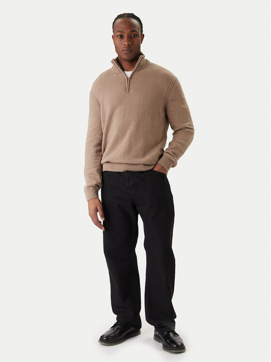 Jack & Jones Jack & Jones Pulover Point 12287316 Bej Relaxed Fit