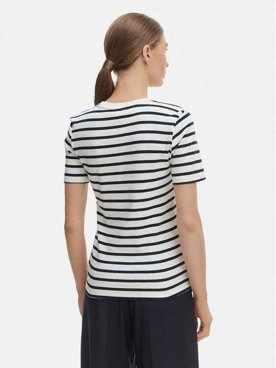 Tommy Hilfiger Tommy Hilfiger Póló New Cody WW0WW40587 Fehér Slim Fit