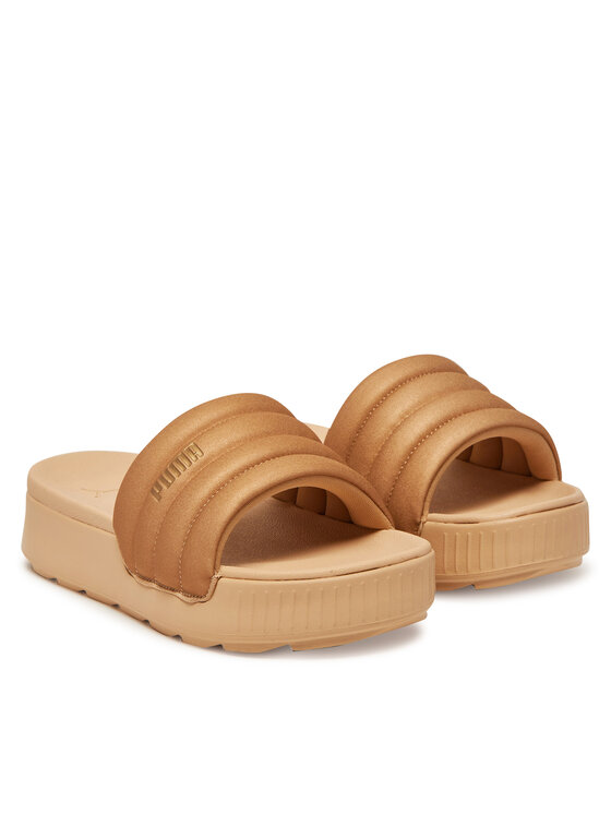 Puma Puma Şlapi Karmen Slide Puffy Wns Aqua Metallics PU 400679 02 Auriu