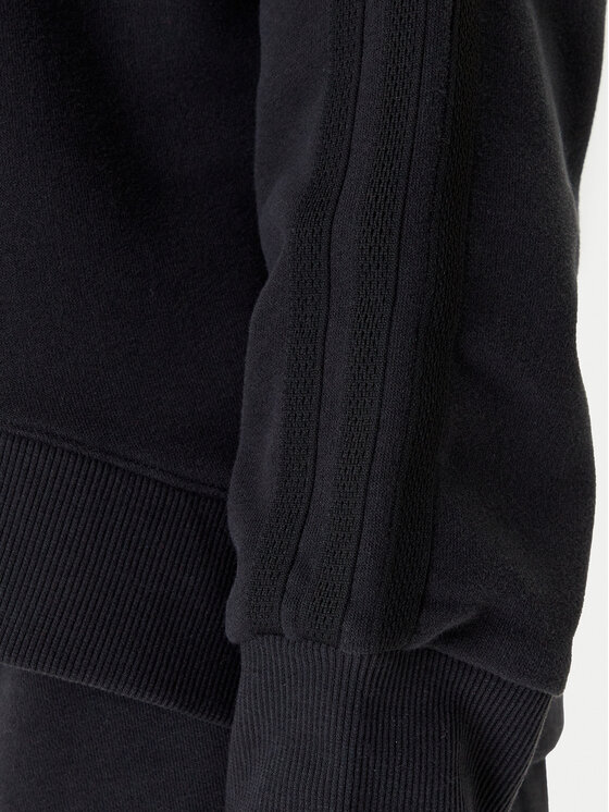 adidas adidas Mikina Seasonal Essentials 3-Stripes JM1900 Čierna Regular Fit