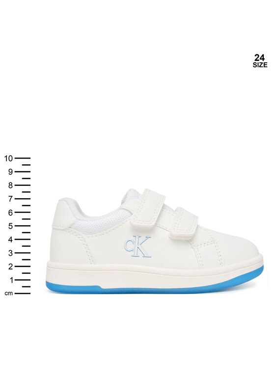 Calvin Klein Calvin Klein Αθλητικά Low Cut Velcro V1X9-83279-0040 M Λευκό
