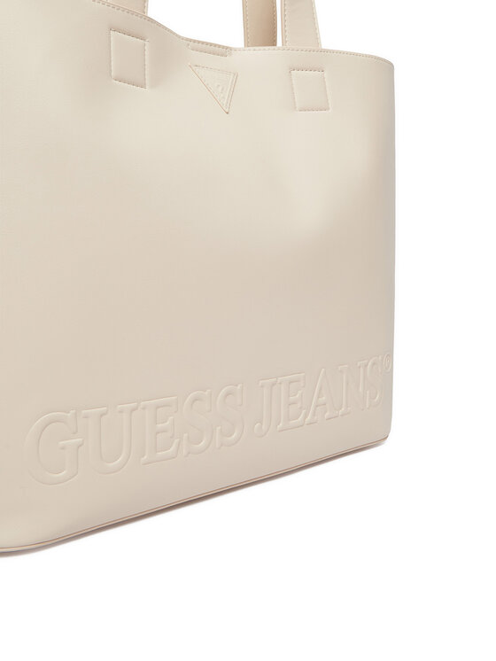 Guess Jeans Guess Jeans Torebka CWBEO-GUESS-B-010-09 Écru