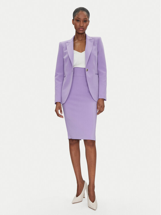 Rinascimento Rinascimento Ravno krilo CFC0122808003 Vijolična Regular Fit