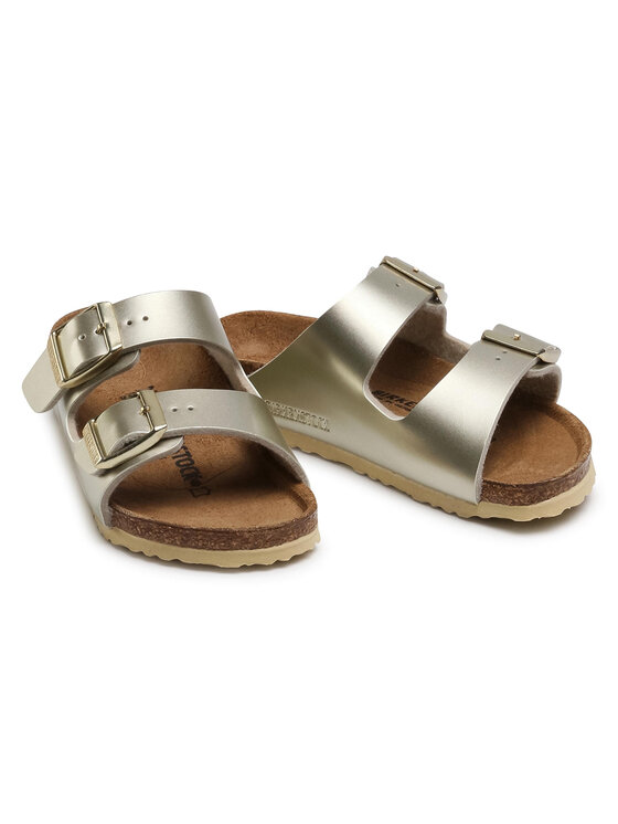 Birkenstock Birkenstock Nazouváky Arizona Kids 1014841 Zlatá