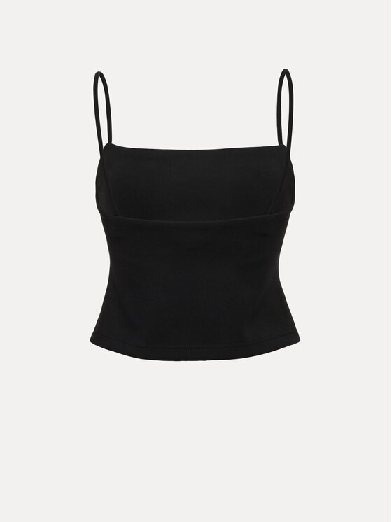 La Mania La Mania Top CLEO Czarny Basic Fit