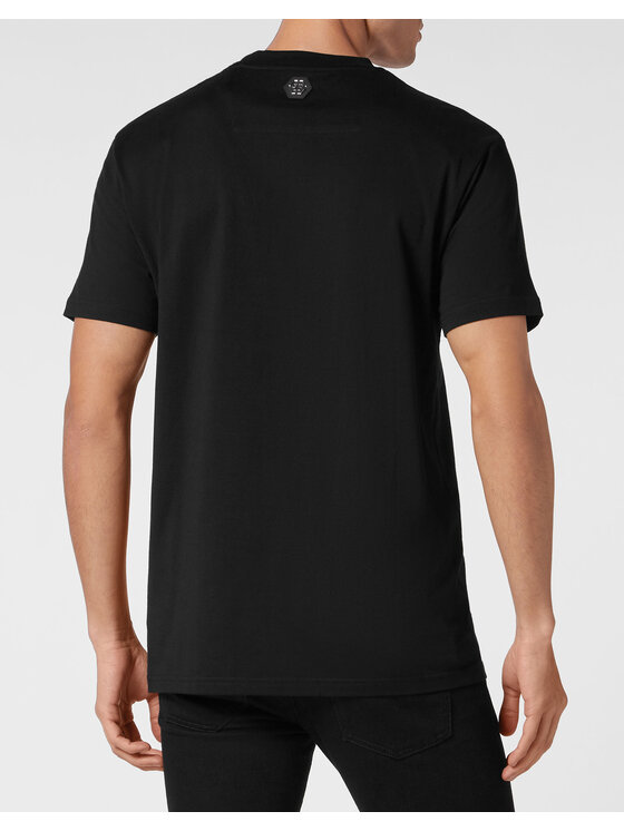 PHILIPP PLEIN PHILIPP PLEIN T-Shirt 9857 Czarny Regular Fit