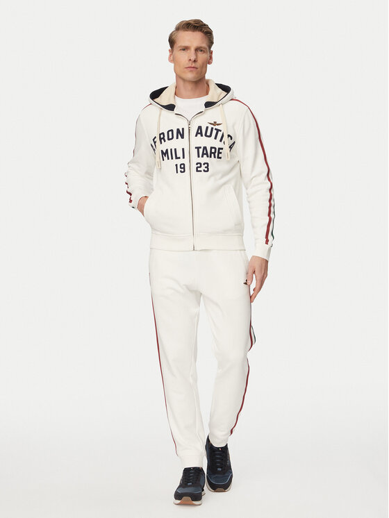 Aeronautica Militare Aeronautica Militare Spordidressid 261TF0107UF00677 Valge Regular Fit