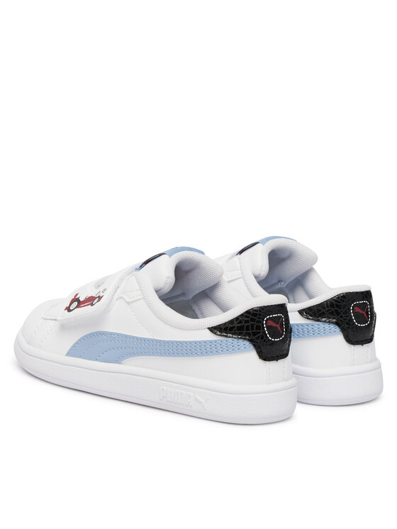 Puma Puma Снікерcи Puma Smash 3.0 Racing Crew V 408386 01 Білий
