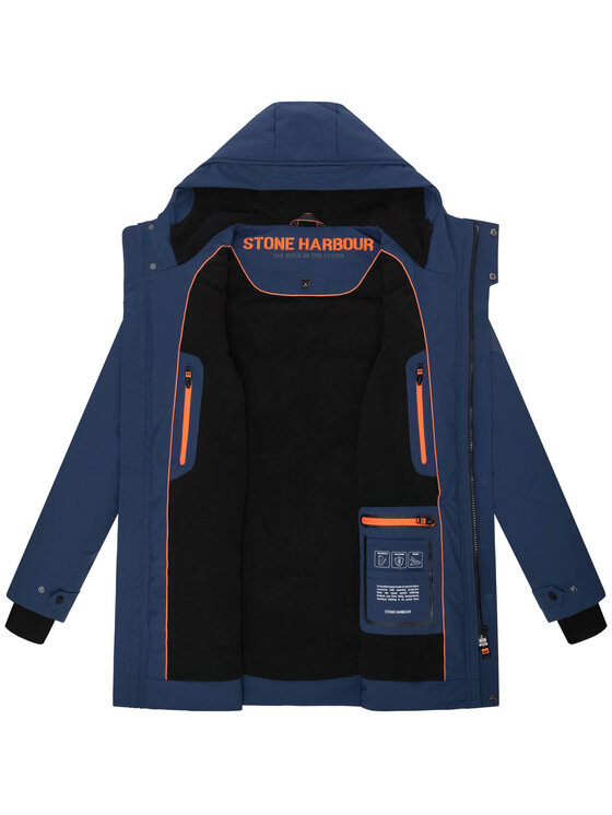 Stone Harbour Stone Harbour Kurtka zimowa Kitraan Niebieski Regular Fit