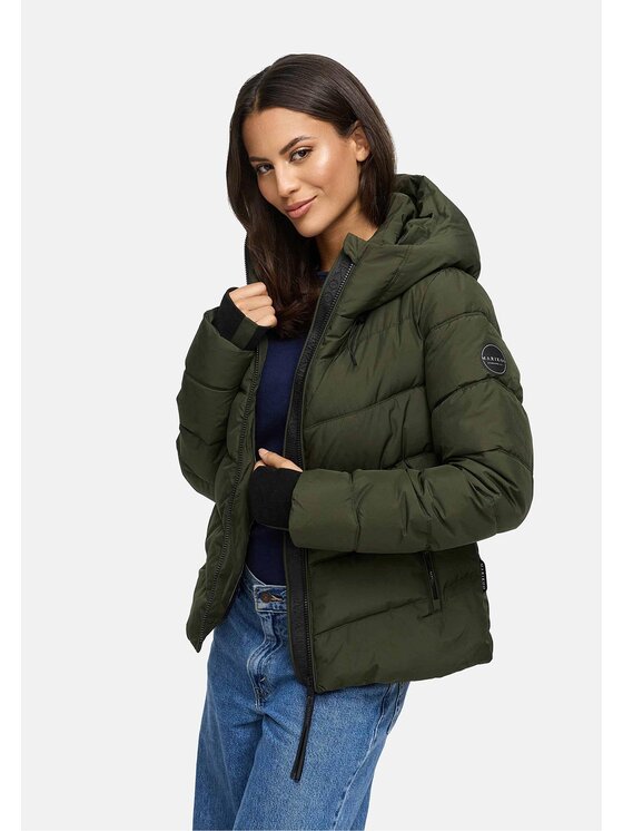 Marikoo Marikoo Kurtka zimowa Yukanii Zielony Regular Fit