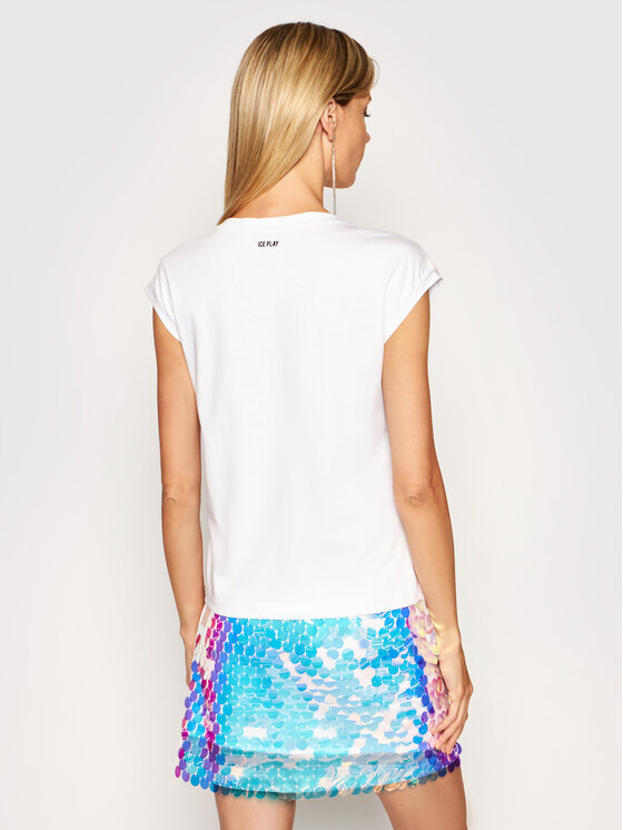 Blusa 21E U2M0 T071 6320 1101 Bianco Regular Fit