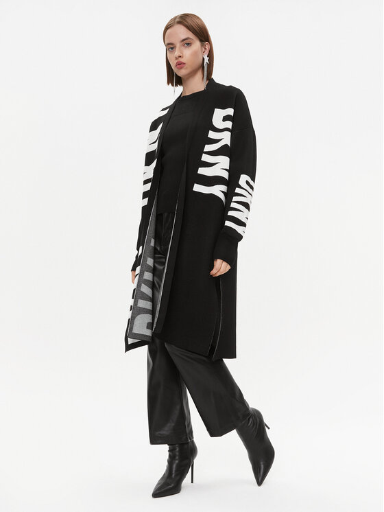 DKNY DKNY Sweter P3GSBK42 Czarny Regular Fit