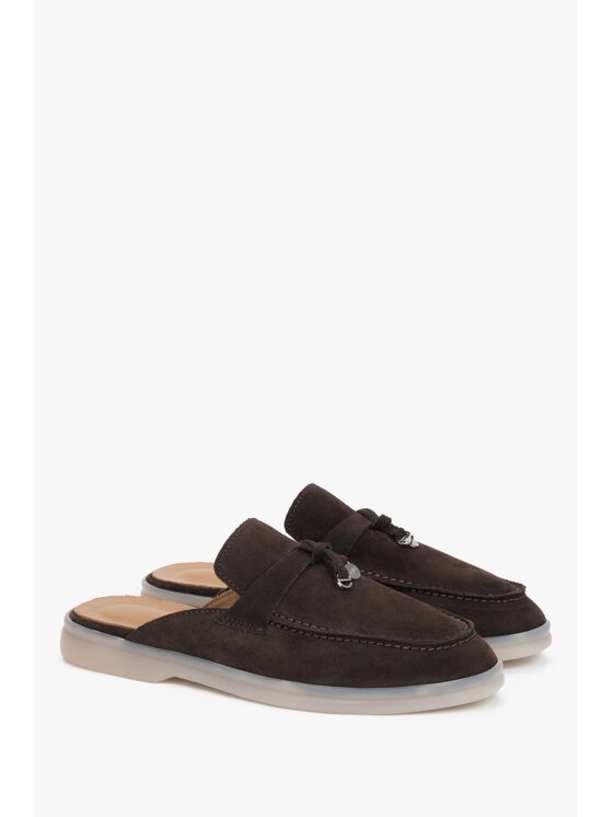 Estro Estro Ciabatte ER00119048 Marrone scuro