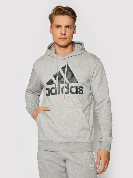 Felpa Essentials Camouflage GL0020 Grigio Regular