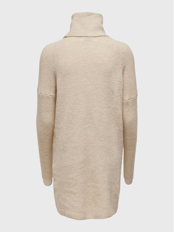 ONLY ONLY Трикотажна сукня Jana 15140166 Бежевий Regular Fit