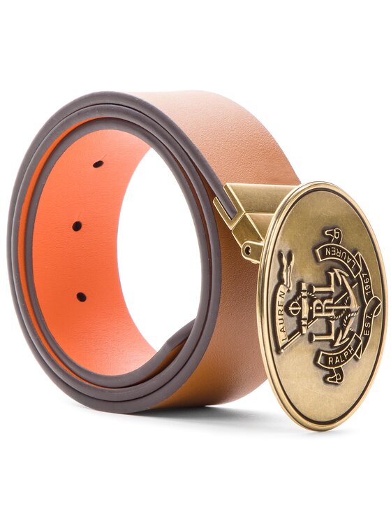 Lauren ralph lauren huntley anchor logo belt clearance