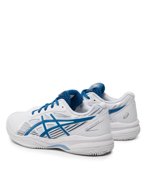 Scarpe Gel-Game 8 Gs Clay/Oc 1044A050 Bianco