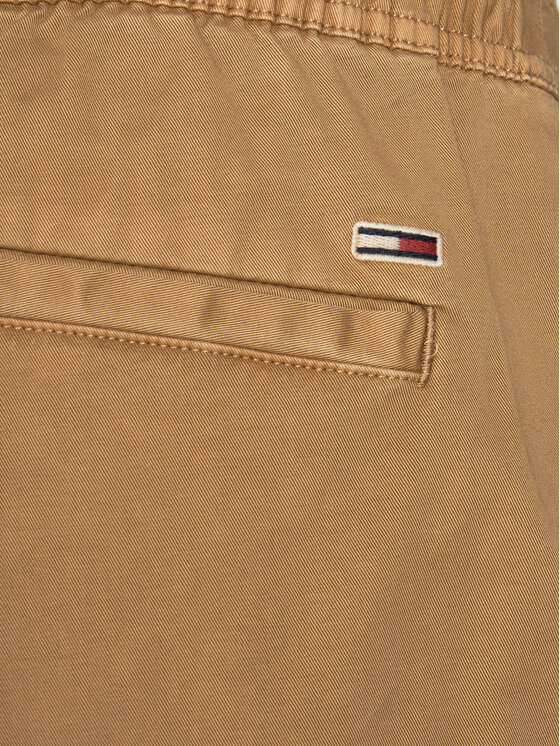 Tommy Jeans Tommy Jeans Joggers kalhoty Austin DM0DM20283 Béžová Slim Fit