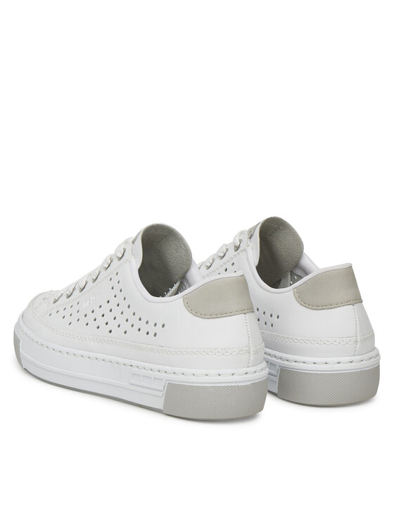 Rieker Rieker Sneakersy L8849-80 Biały