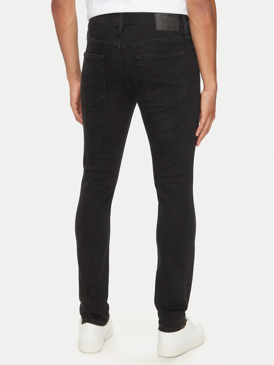 Jack&Jones Jack&Jones Jeans hlače Liam 12246950 Črna Skinny Fit