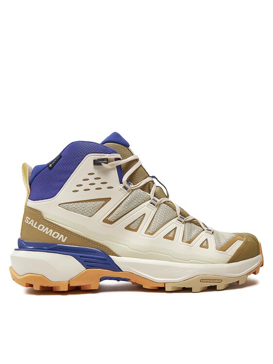 Salomon Trekingová obuv X Ultra 360 Edge Mid Gore-Tex L47378100 Hnedá