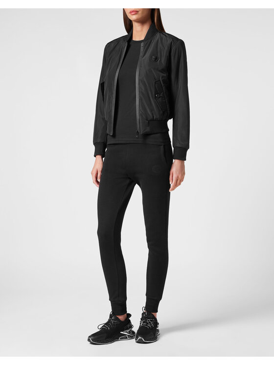 Plein Sport Plein Sport Bomber 157 Nero Regular Fit