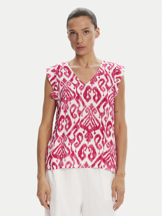 Pieces Pieces Majica Nya 17147804 Ružičasta Regular Fit