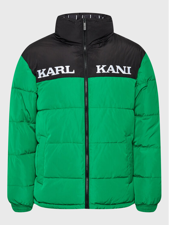 Karl Kani Karl Kani Zimní bunda Retro 6076822 Zelená Regular Fit