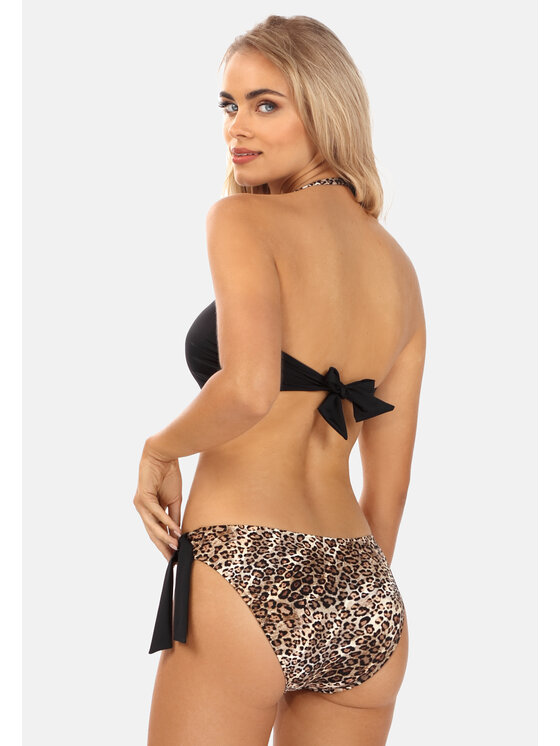 Miss Lou Miss Lou Bikini ML002 Czarny