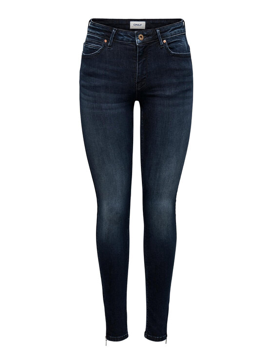 ONLY ONLY Traperice 15209349 Tamnoplava Skinny Fit