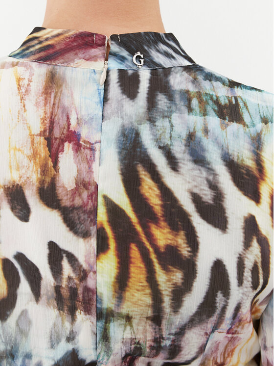 Guess Guess Vestito da giorno Ilenia W3BK75 WDW52 Multicolore Regular Fit