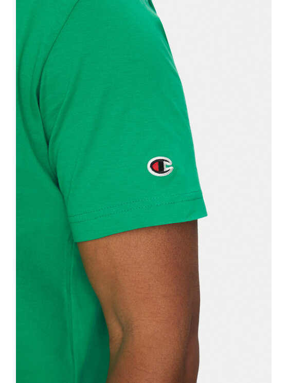 Champion Champion T-shirt 220256 Zelena Regular Fit