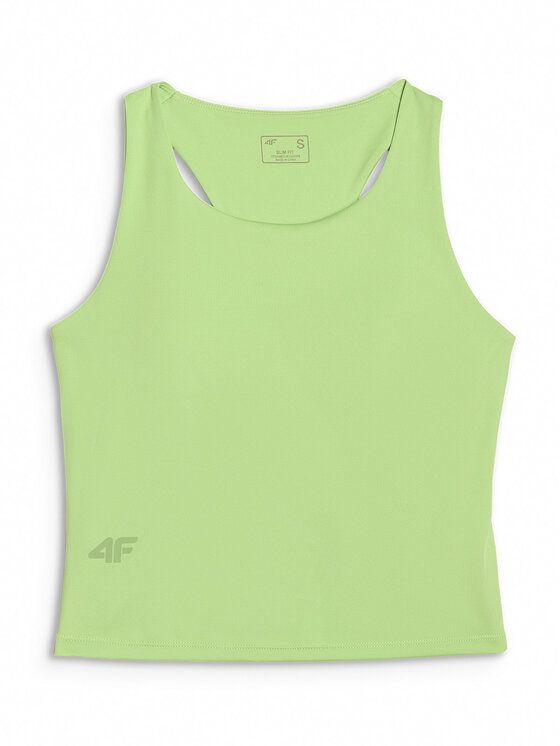 4F 4F Tank top MULTI ACTIVE Zielony Slim Fit