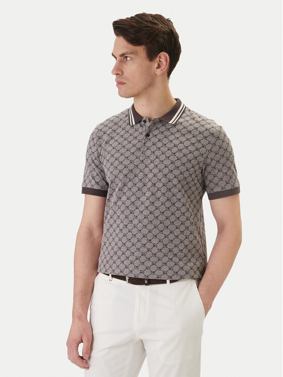 JOOP! JOOP! Polokošeľa JJ-Jessino 30101930 Hnedá Regular Fit