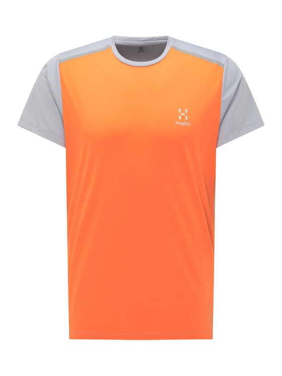 Haglöfs Haglöfs T-Shirt L.I.M Tech Tee Men Pomarańczowy Active Fit